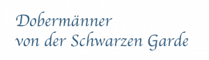 Dobermannzwinger von der schwarzen Garde